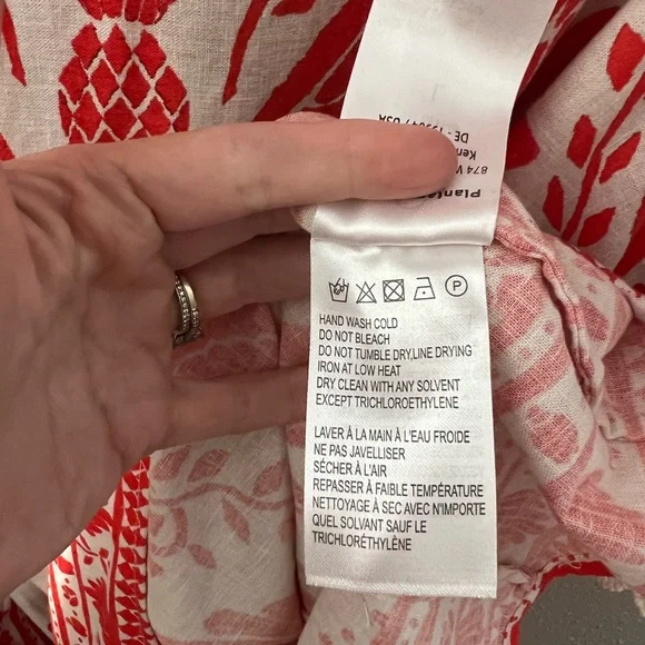 New Farm Rio Jungle Flow Linen Blend Mini Dress Size Large - Picture 10 of 10